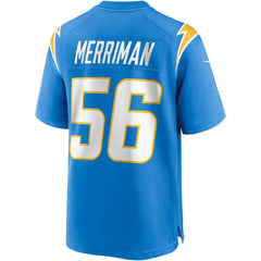 Nike Shawne Merriman Los Angeles Chargers Game Retired Player Jersey Powder Blue