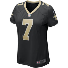 Nike Morten Andersen New Orleans Saints Women's Game Retired Player Jersey Black