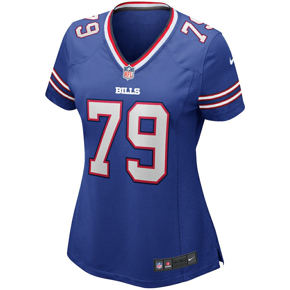Nike Ruben Brown Buffalo Bills Women's Game Retired Player Jersey Royal