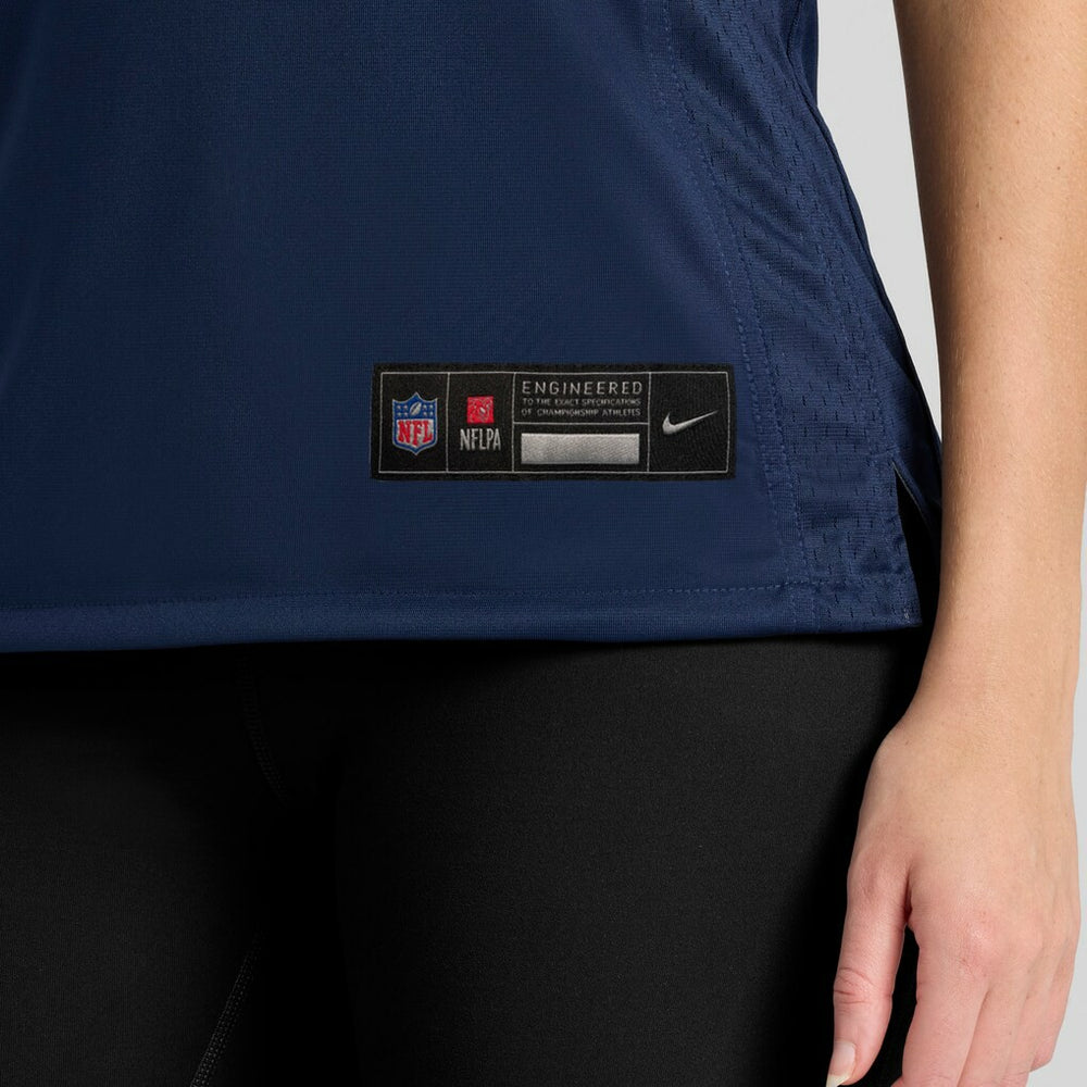 Nike Troy Brown New England Patriots Women's Game Retired Player Jersey Navy