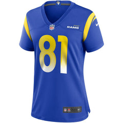 Nike Torry Holt Los Angeles Rams Women's Game Retired Player Jersey Royal