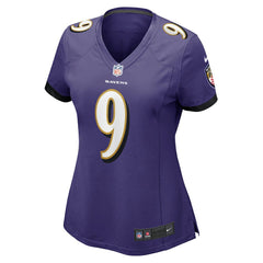 Nike Steve McNair Baltimore Ravens Women's Game Retired Player Jersey Purple