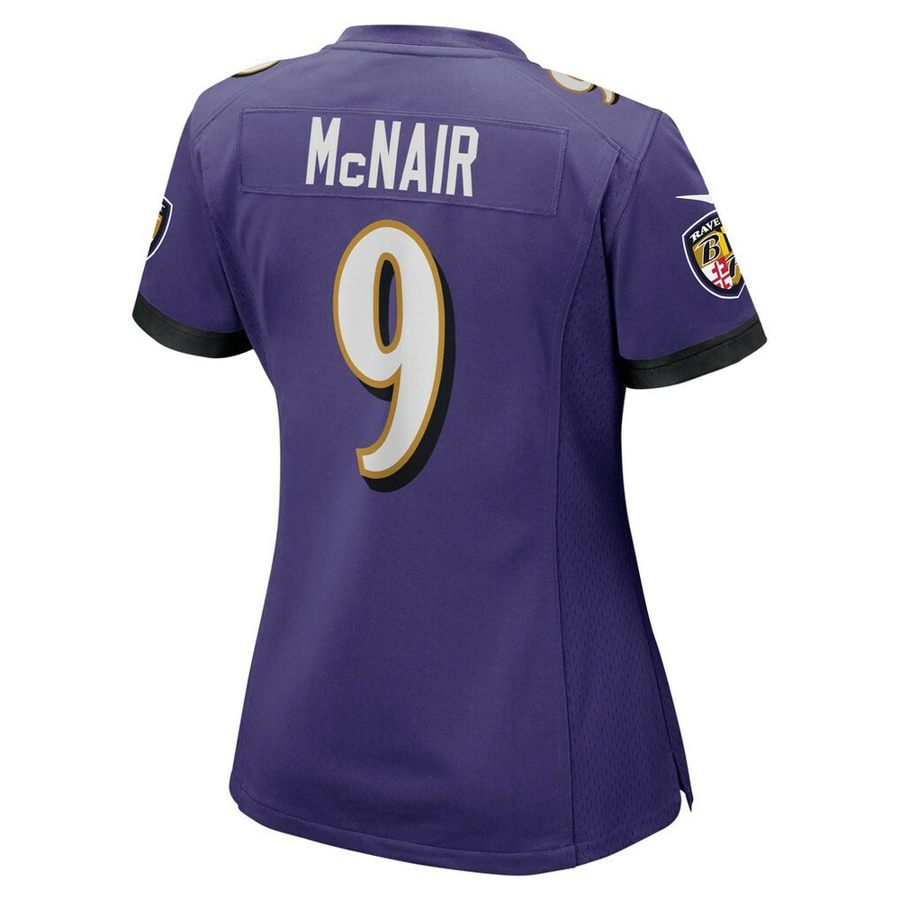 Nike Steve McNair Baltimore Ravens Women's Game Retired Player Jersey Purple