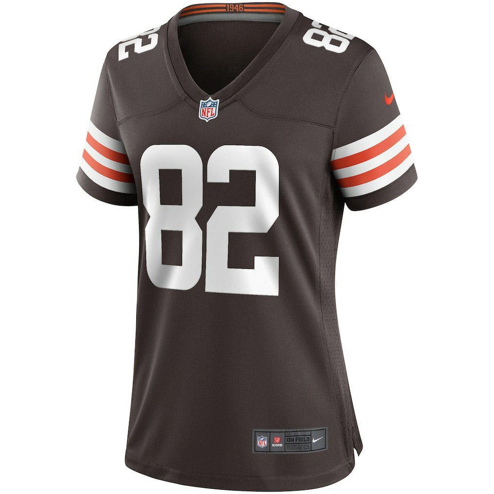 Nike Ozzie Newsome Cleveland Browns Women's Game Retired Player Jersey Brown