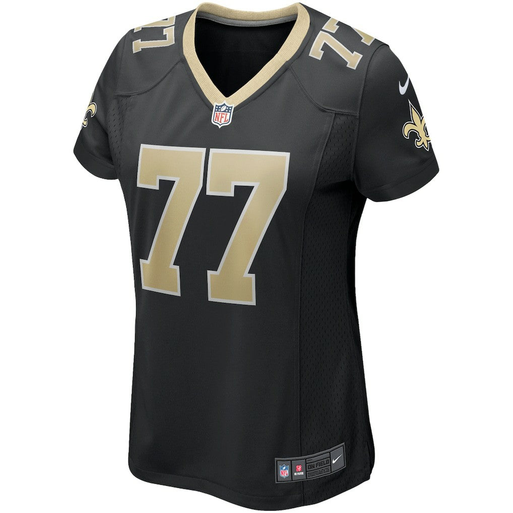 Nike Willie Roaf New Orleans Saints Women's Game Retired Player Jersey Black