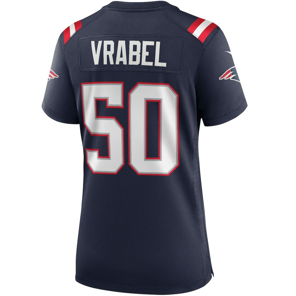 Nike Mike Vrabel New England Patriots Women's Game Retired Player Jersey Navy