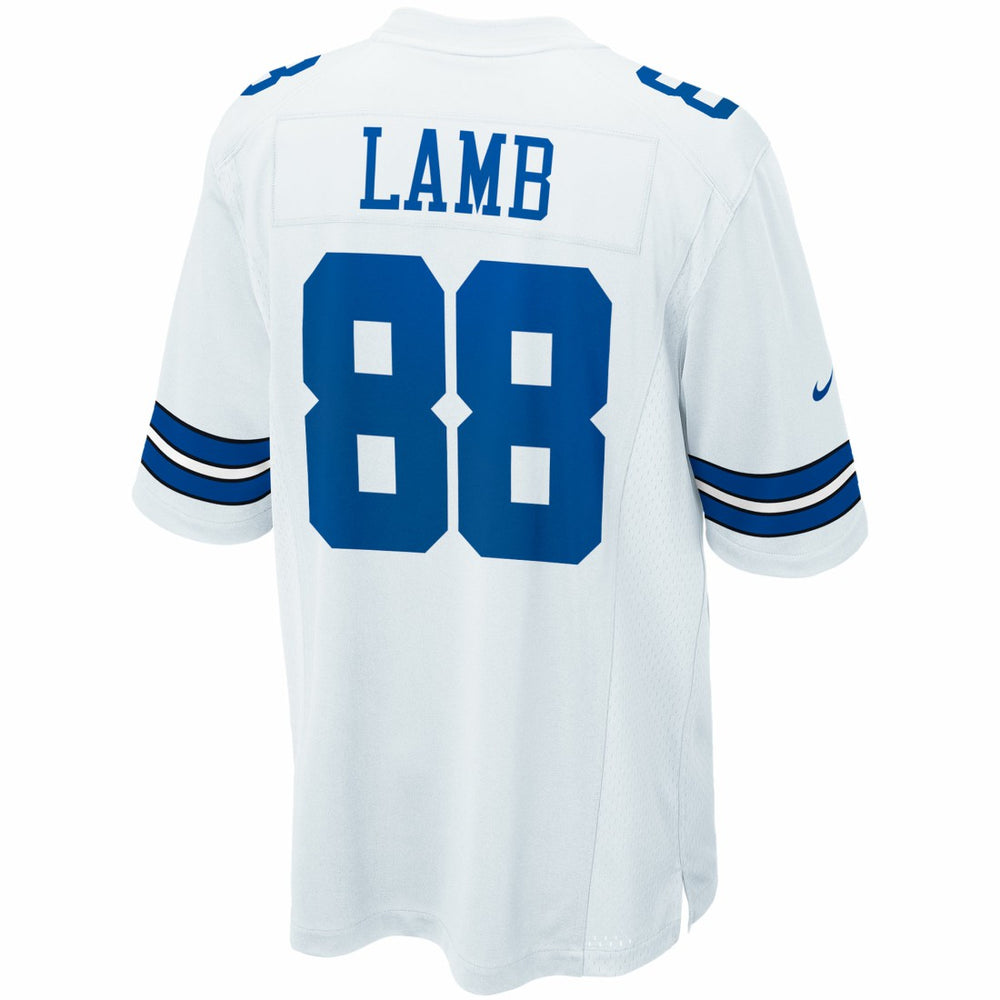 Nike CeeDee Lamb Dallas Cowboys Game Team Jersey White