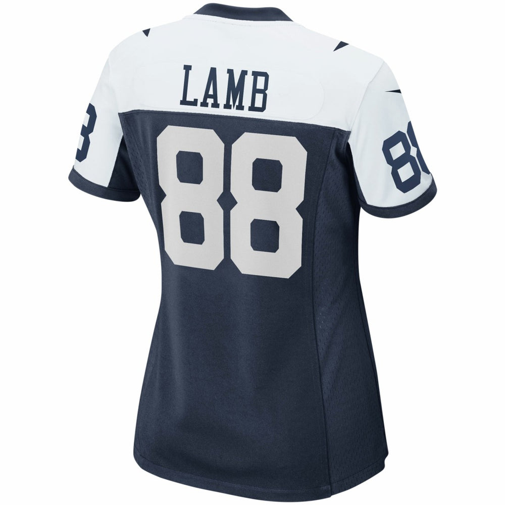 Nike CeeDee Lamb Dallas Cowboys Women's Alternate Game Team Jersey Navy