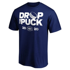 Montreal Canadiens Drop the Puck T-Shirt - Royal - NHL 4002174