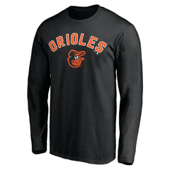 Baltimore Orioles Personalized Winning Streak Name & Number Long Sleeve T-Shirt - Black - MLB Discount
