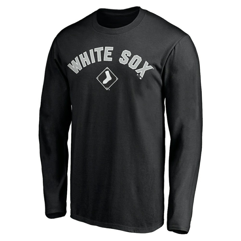 Chicago White Sox Personalized Winning Streak Name & Number Long Sleeve T-Shirt - Black - MLB Discount