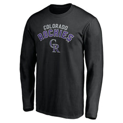 Colorado Rockies Personalized Winning Streak Name & Number Long Sleeve T-Shirt - Black - MLB Online