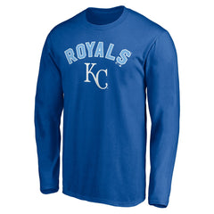 Kansas City Royals Personalized Winning Streak Name & Number Long Sleeve T-Shirt - Royal - MLB Discount