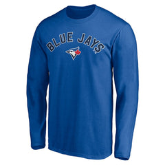 Toronto Blue Jays Personalized Winning Streak Name & Number Long Sleeve T-Shirt - Royal - MLB Lifestyle