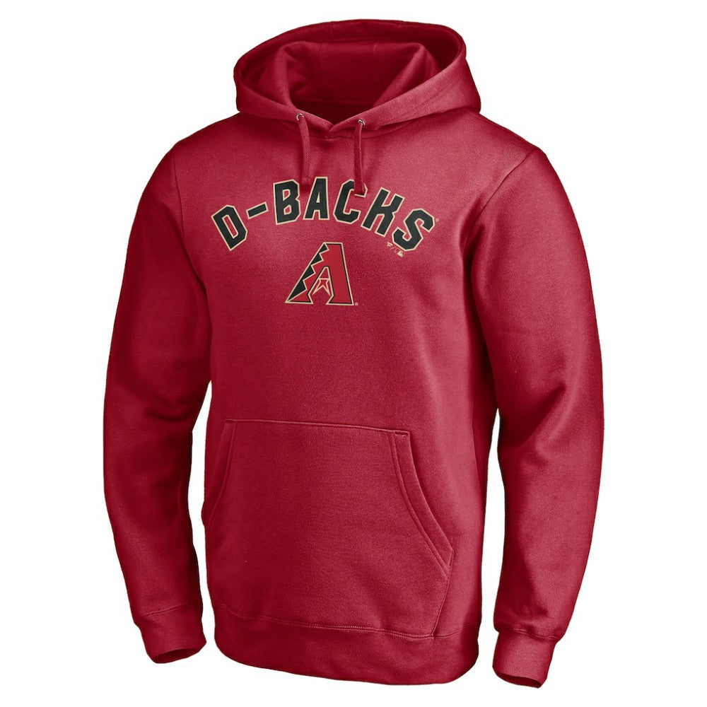 Arizona Diamondbacks Personalized Winning Streak Name & Number Pullover Hoodie - Red - MLB Sale