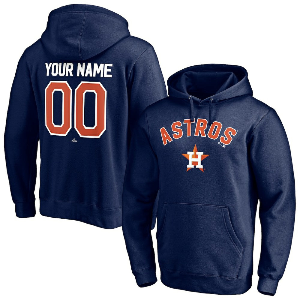 Houston Astros Personalized Winning Streak Name & Number Pullover Hoodie - Navy - MLB Online
