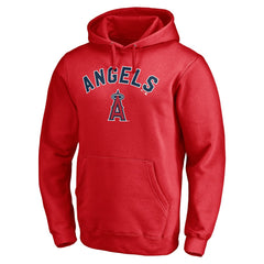 Los Angeles Angels Personalized Winning Streak Name & Number Pullover Hoodie - Red - MLB Online
