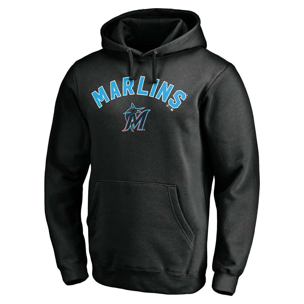 Miami Marlins Personalized Winning Streak Name & Number Pullover Hoodie - Black - MLB Online