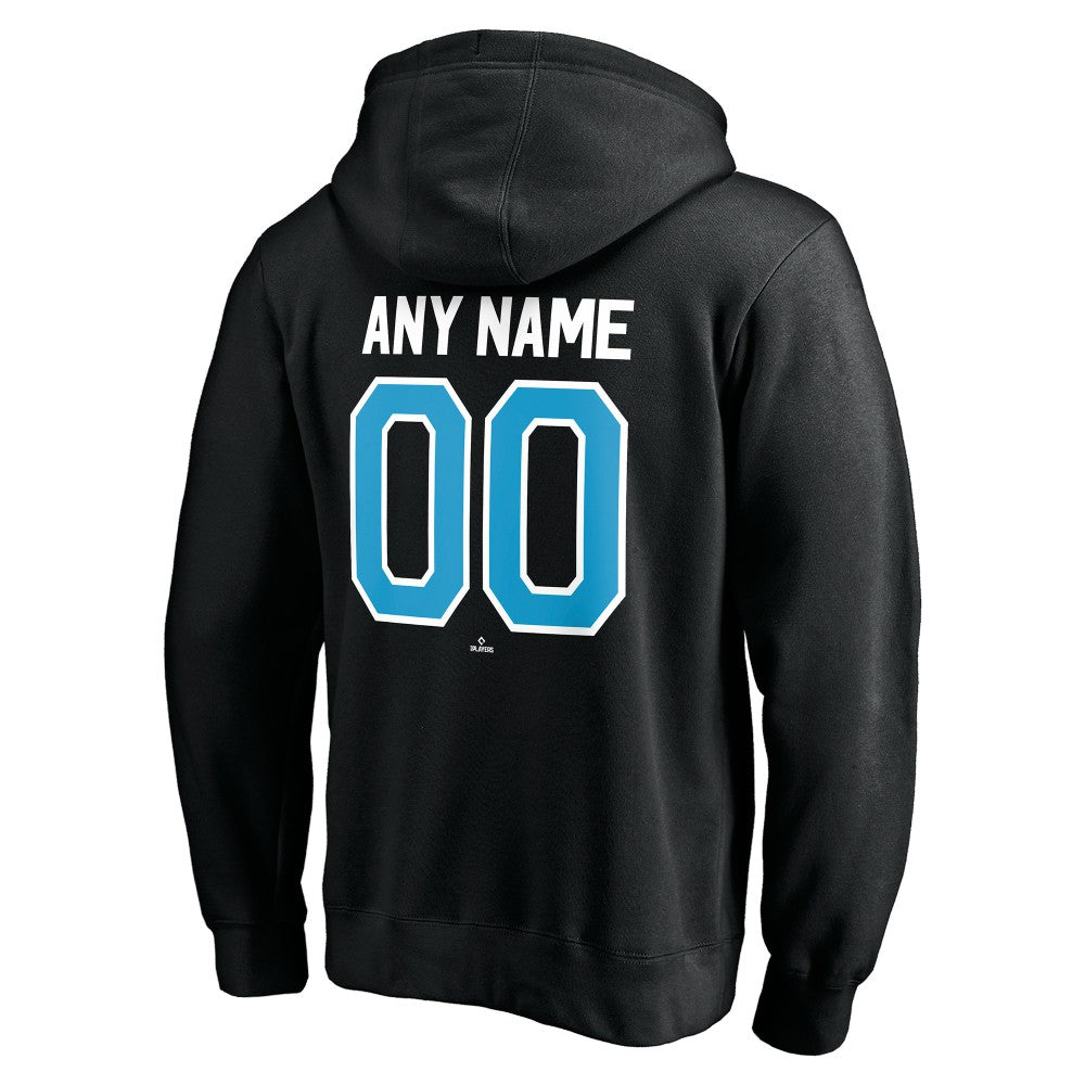 Miami Marlins Personalized Winning Streak Name & Number Pullover Hoodie - Black - MLB Online