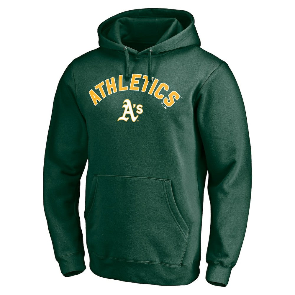 Athletics Personalized Winning Streak Name & Number Pullover Hoodie - Green - MLB Sale