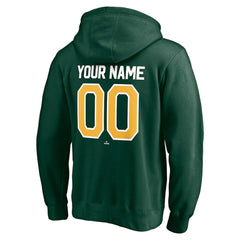 Athletics Personalized Winning Streak Name & Number Pullover Hoodie - Green - MLB Sale