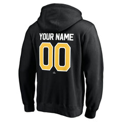 Pittsburgh Pirates Personalized Winning Streak Name & Number Pullover Hoodie - Black - MLB Online