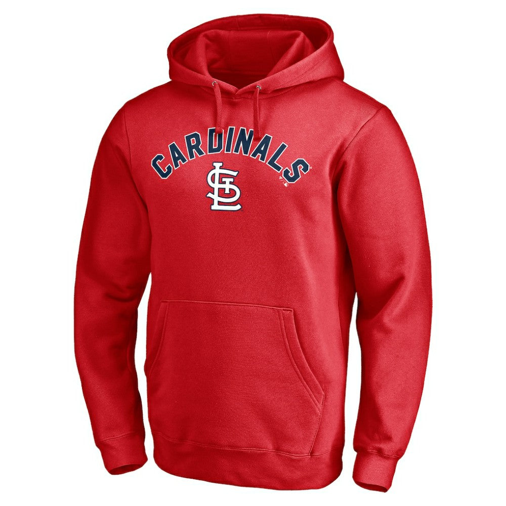 St. Louis Cardinals Personalized Winning Streak Name & Number Pullover Hoodie - Red - MLB Discount