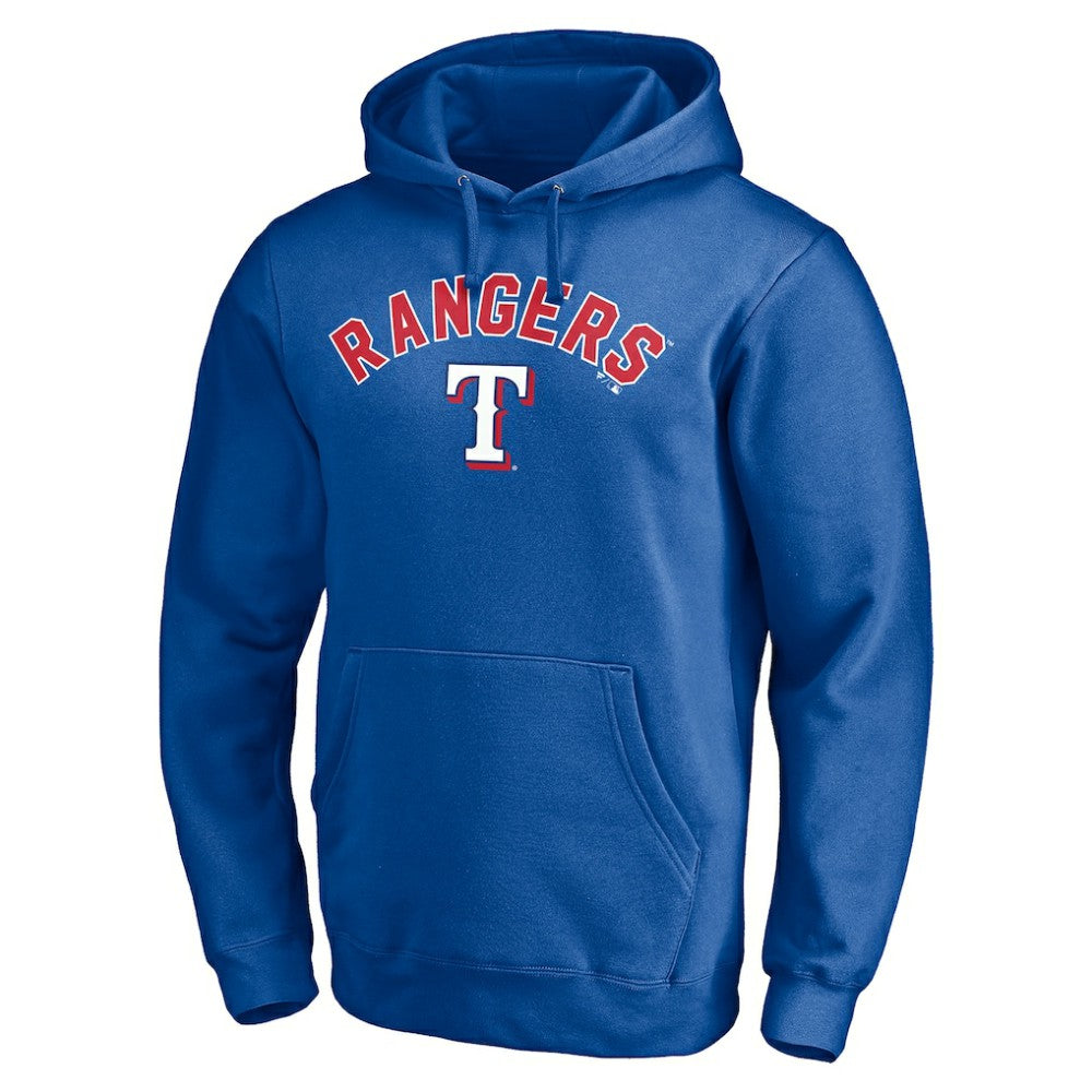 Texas Rangers Personalized Winning Streak Name & Number Pullover Hoodie - Royal - MLB Sale