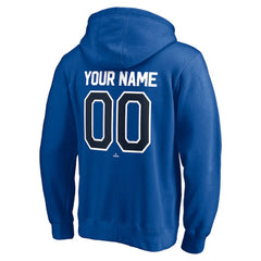Toronto Blue Jays Personalized Winning Streak Name & Number Pullover Hoodie - Royal - MLB Sale