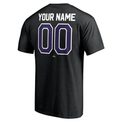Colorado Rockies Personalized Team Winning Streak Name & Number T-Shirt - Black - MLB on Sale