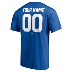 Los Angeles Dodgers Personalized Team Winning Streak Name & Number T-Shirt - Royal - MLB on Sale