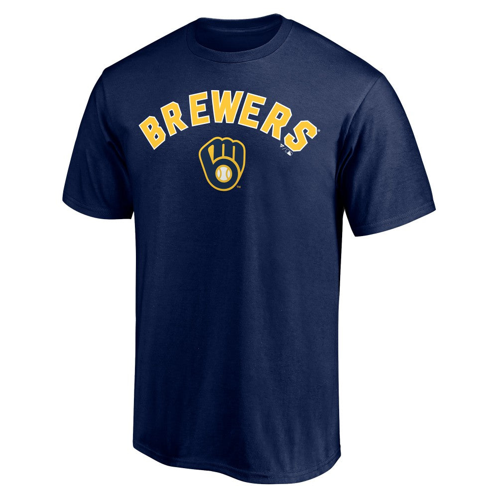 Milwaukee Brewers Personalized Team Winning Streak Name & Number T-Shirt - Navy - MLB on Sale