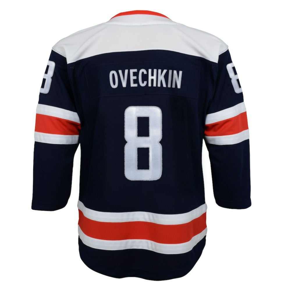 Alexander Ovechkin Washington Capitals Youth 2020/21 Alternate Premier Player Jersey - Navy - NHL 4005741