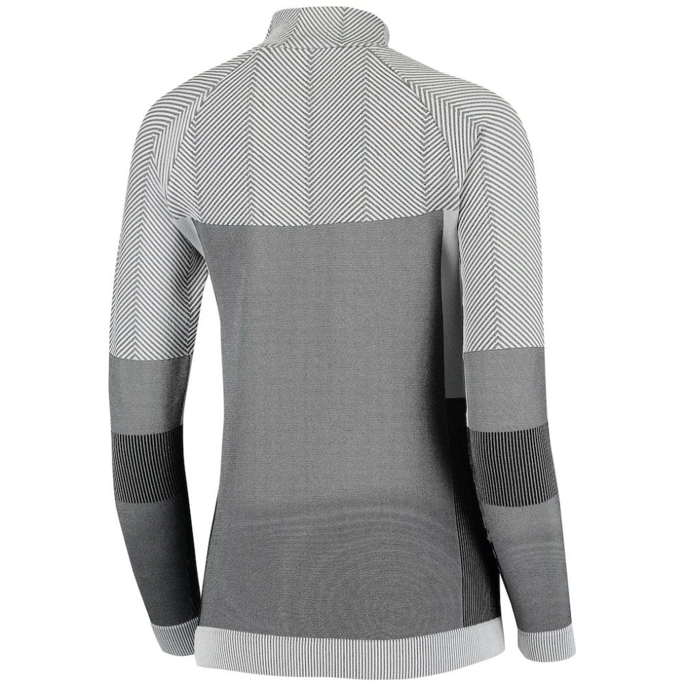 Chicago Cubs Levelwear Women's Verse Asymmetrical Raglan Tri-Blend Quarter-Zip Jacket - Gray - MLB Online