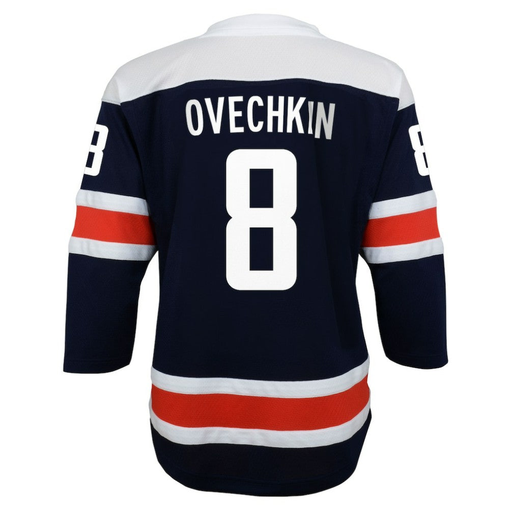 Alexander Ovechkin Washington Capitals Youth 2020/21 Alternate Replica Player Jersey - Navy - NHL 4006980