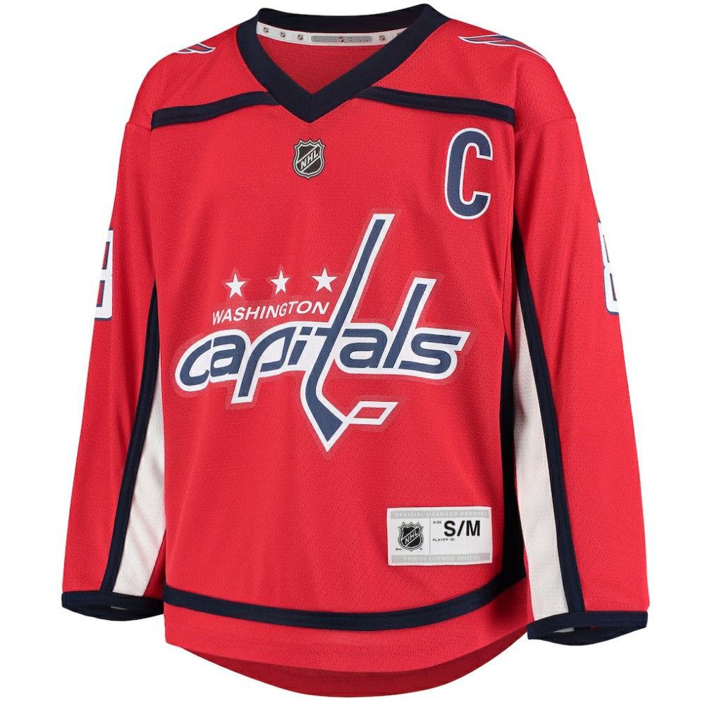 Alexander Ovechkin Washington Capitals Youth Home Replica Player Jersey - Red - NHL 4006985