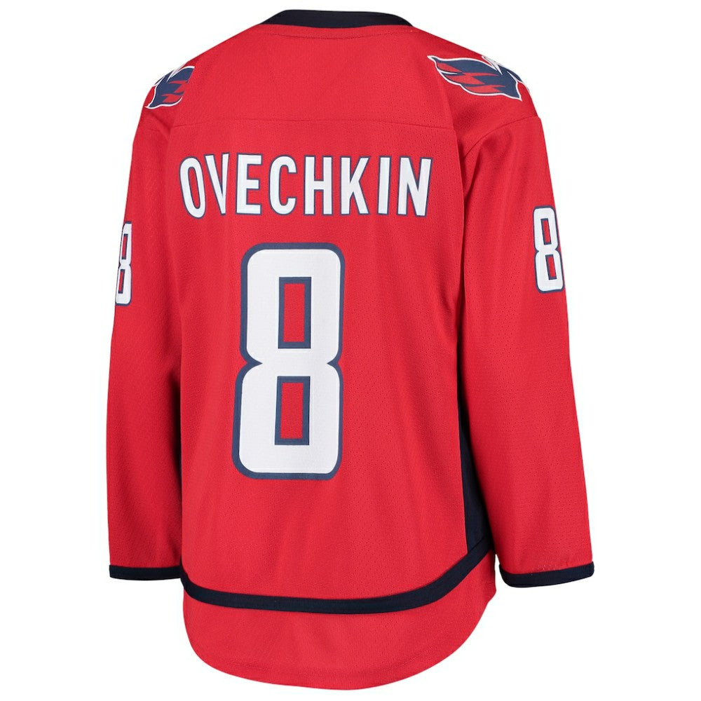 Alexander Ovechkin Washington Capitals Youth Home Replica Player Jersey - Red - NHL 4006985