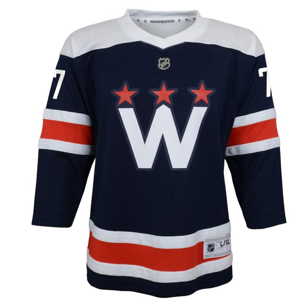 TJ Oshie Washington Capitals Youth 2020/21 Alternate Replica Player Jersey - Navy - NHL 4008031