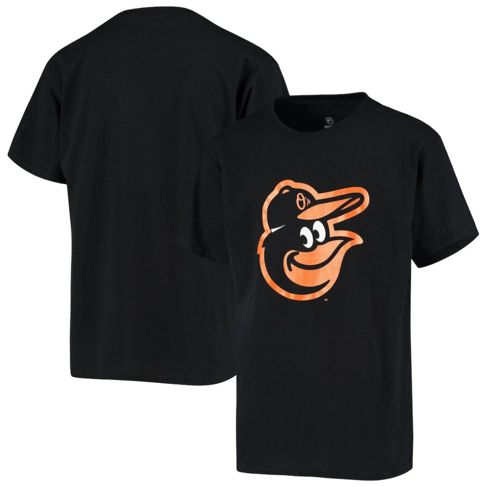 Baltimore Orioles Stitches Youth Team Logo T-Shirt - Black - MLB Sale