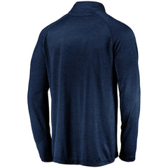 Seattle Kraken Fanatics Primary Logo Quarter-Zip Pullover Fleece Jacket - Navy - NHL 4012261