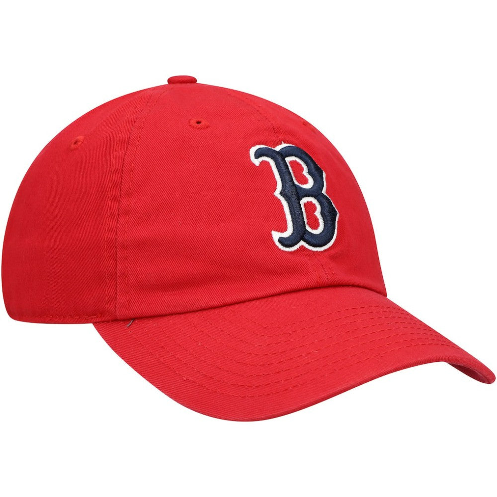 Boston Red Sox '47 Clean Up Adjustable Hat - Red - 47 brand Lifestyle