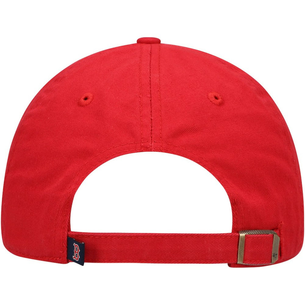 Boston Red Sox '47 Clean Up Adjustable Hat - Red - 47 brand Lifestyle