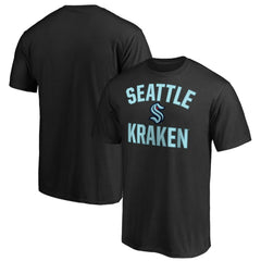 Seattle Kraken Fanatics Victory Arch T-Shirt - Black - NHL 4012371