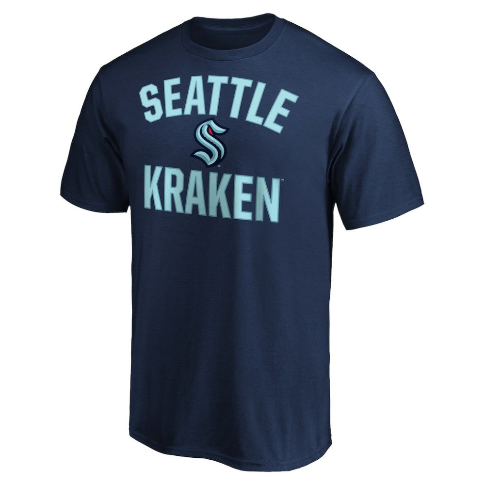 Seattle Kraken Fanatics Victory Arch T-Shirt - Navy - NHL 4012372