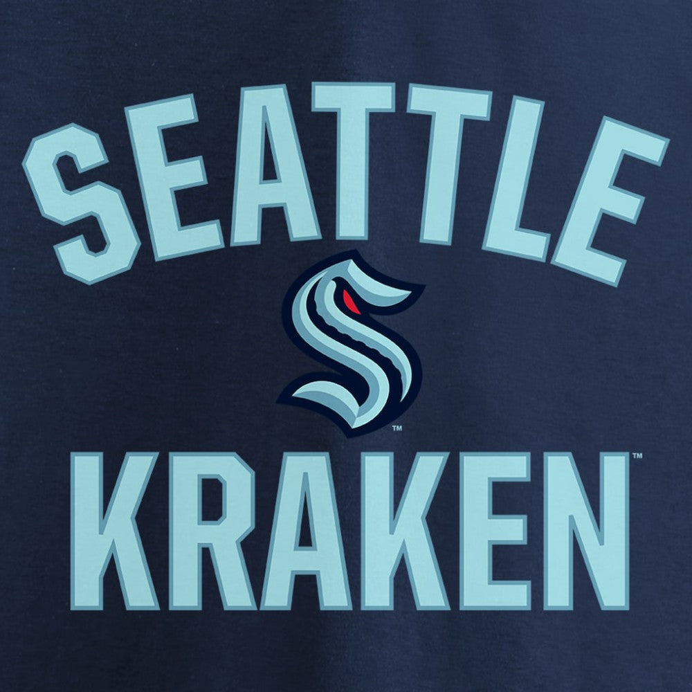Seattle Kraken Fanatics Victory Arch T-Shirt - Navy - NHL 4012372