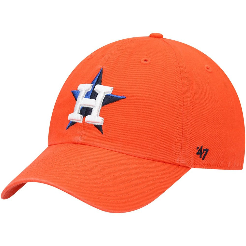 Houston Astros '47 Clean Up Adjustable Hat - Orange - 47 brand Discount