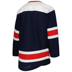 Washington Capitals Youth 2020/21 Alternate Premier Jerseys - Navy - NHL 4014235