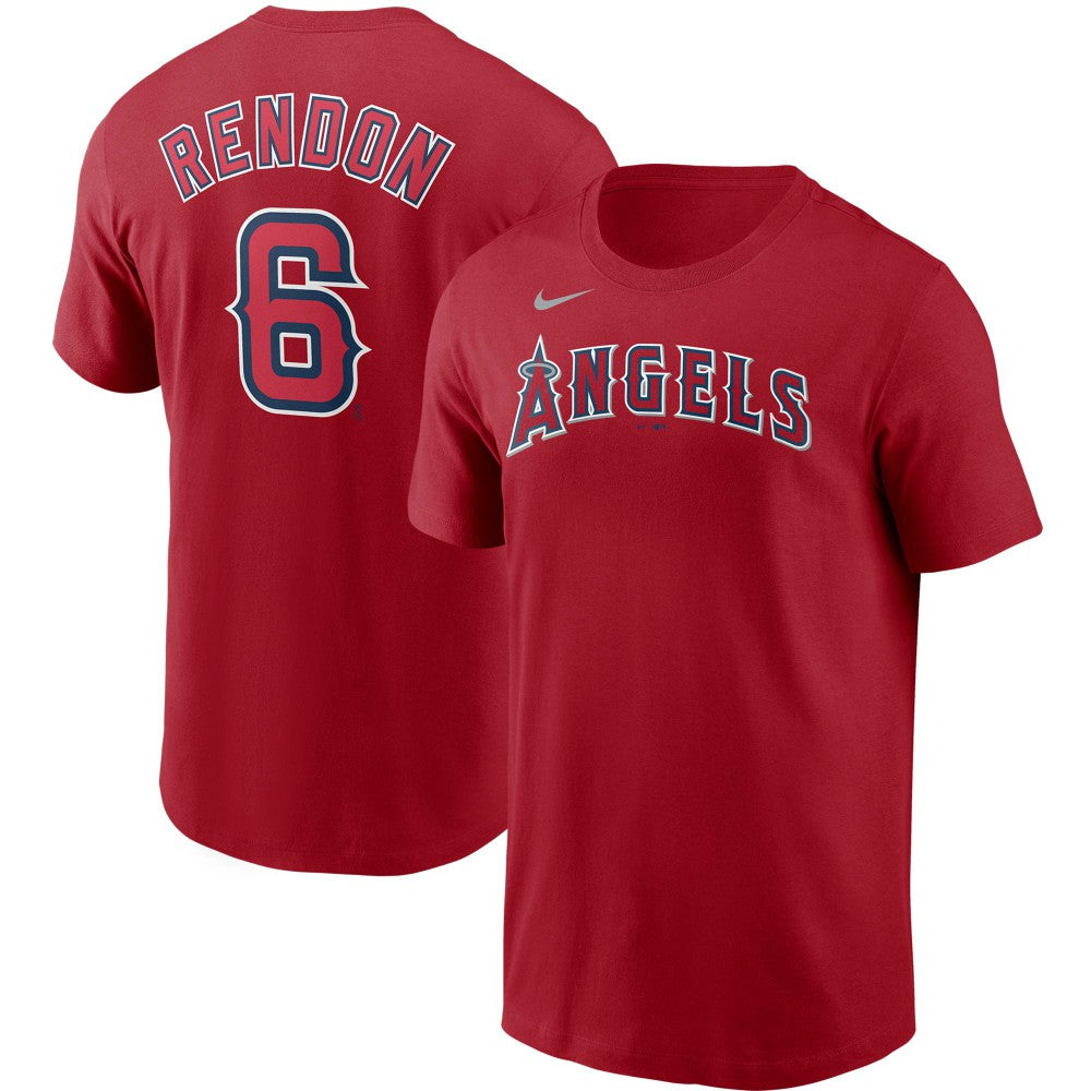Anthony Rendon Los Angeles Angels Nike Name & Number T-Shirt - Red - Nike Online