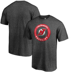 New Jersey Devils #WeSkateFor T-Shirt - Heather Gray - NHL 4017806