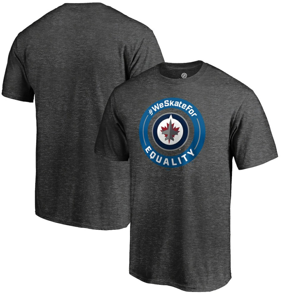 Winnipeg Jets #WeSkateFor T-Shirt - Heather Gray - NHL 4017810